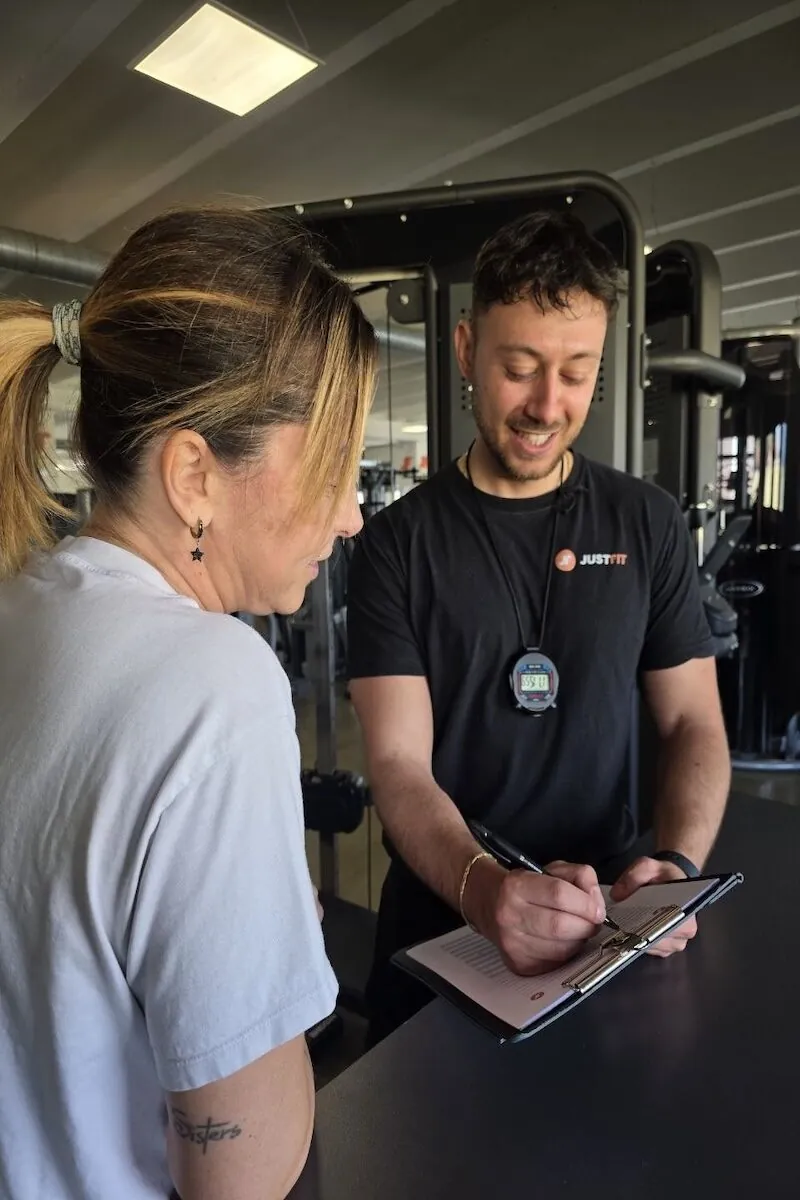 Training with personalized JustFit protocol